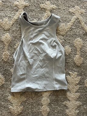 Lululemon Women's Athletic Tank Top - Light Gray